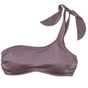 Abercrombie & Fitch One Shoulder Bralette Bikini Top, NWT, Size Small